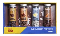 SENS Cvrčky v čokoláde - Darčeková sada 4 príchute 4 x 20 g