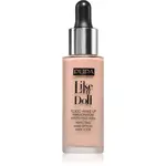 PUPA Milano Like a Doll make-up pre prirodzený vzhľad SPF 15 odtieň 020 - Light Beige 30 ml