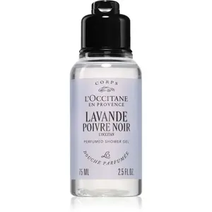L’Occitane Lavande Poivre Noir Perfumed Shower Gel parfumovaný sprchovací gél 75 ml