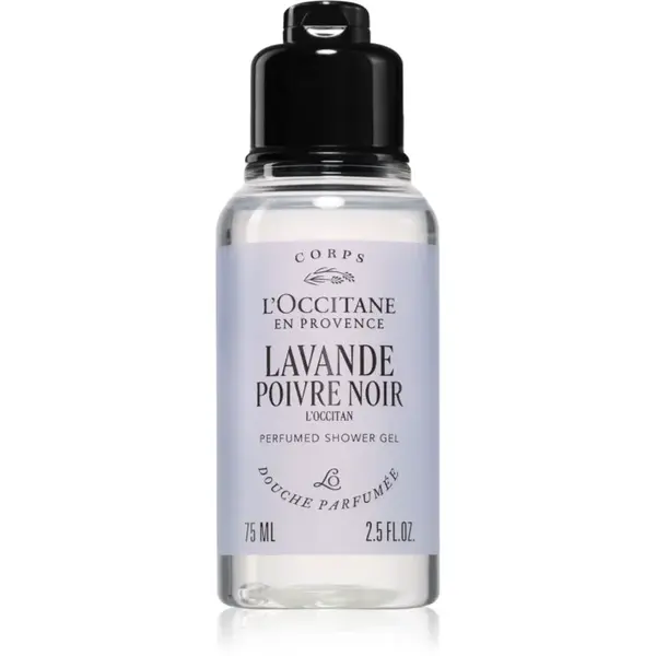 L’Occitane Lavande Poivre Noir Perfumed Shower Gel parfumovaný sprchovací gél 75 ml