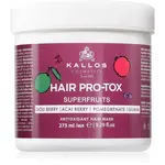 Kallos Hair Pro-Tox Superfruits regeneračná maska pre unavené vlasy bez lesku 275 ml