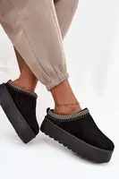 Boto Dámské sněhule s ozdobným vyšíváním Černé Jenira