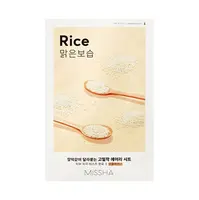 MISSHA Airy fit sheet mask rice plátýnková maska 19 g