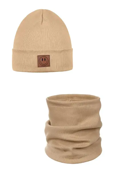 Dětský set čepice a nákrčník Ander SMILE
