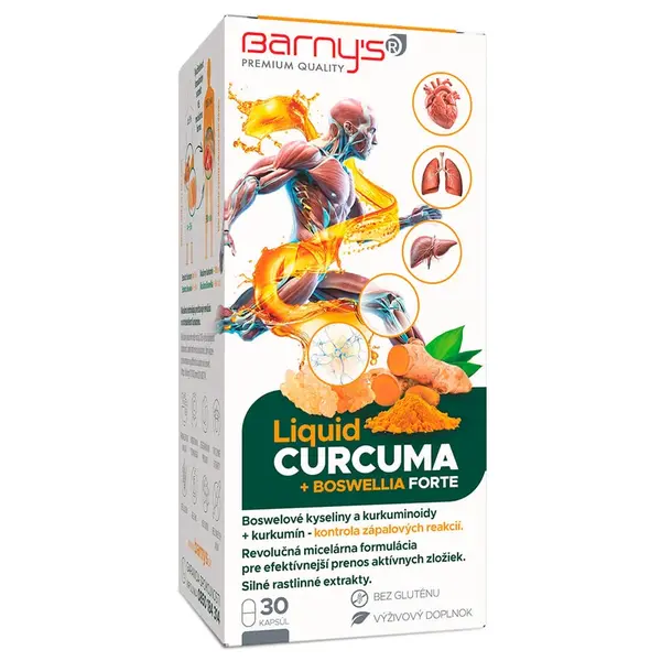 Barny's® LIQUID CURCUMA + BOSWELLIA FORTE