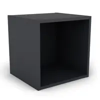 Nástěnný regál s 1 přihrádkou Jerry, grafit