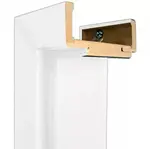 Zárubeň regulovatelná 90L 100-140 bílý