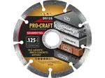 Kotouč řezný diamantový 125mm PROCRAFT DS125 Segmented