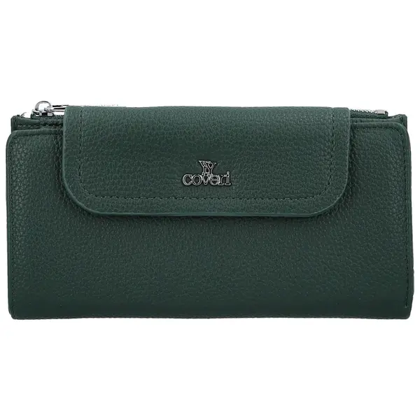 Dámská peněženka tmavě zelená - Coveri Caiti