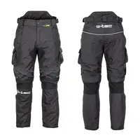 Pánské moto kalhoty W-TEC Thollte Black 3XL