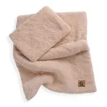 2D súprava vankúš a prikrývka Boucle 35x30cm + 55x75cm - béžová