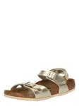 BIRKENSTOCK Otvorená obuv 'Rio'  zlatá