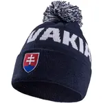 FLLÖS FANLINE HAT SLOVAKIA 1 Zimní čepice, tmavě modrá, velikost