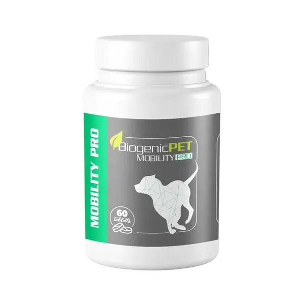 BiogenicPet Mobility Pro - Tablety na ochranu kĺbov pre psov 60 tabliet