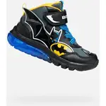 Geox J CIBERDRON Chlapecká volnočasová obuv, černá, velikost