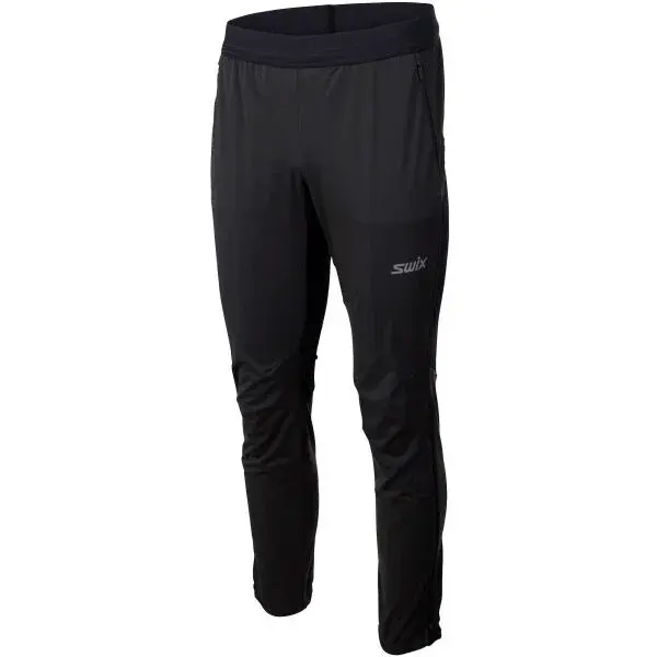 Swix CROSS PANTS M Běžkařské kalhoty, černá, velikost