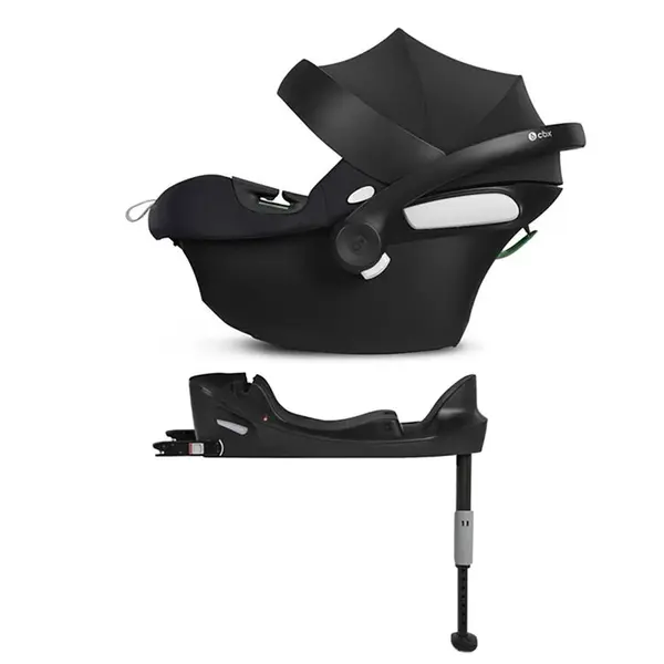 CBX By CYBEX Autosedačka Aton B2 i-Size (0-13 kg) Volcano Black Silver + základna Base One Gold