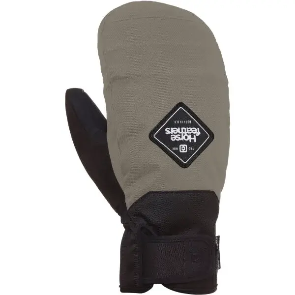 Horsefeathers MIDWAY Unisexové zimné rukavice, sivá, veľkosť