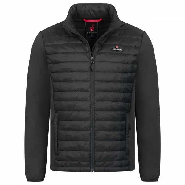 HOHENHORN KAPRUN Pánska hybridná bunda, čierna, veľkosť