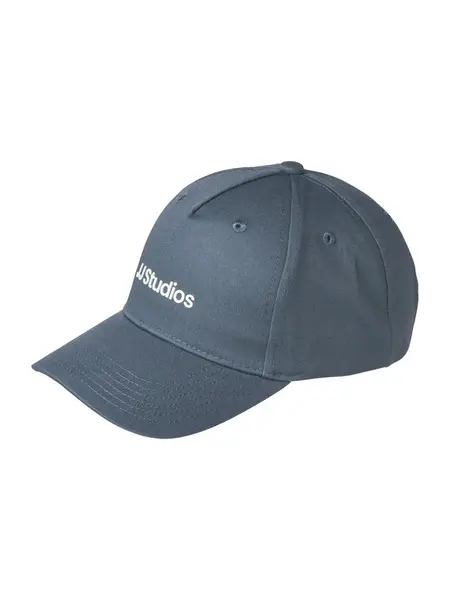 JACK & JONES Čiapka 'JACBase Soho'  modrosivá / biela