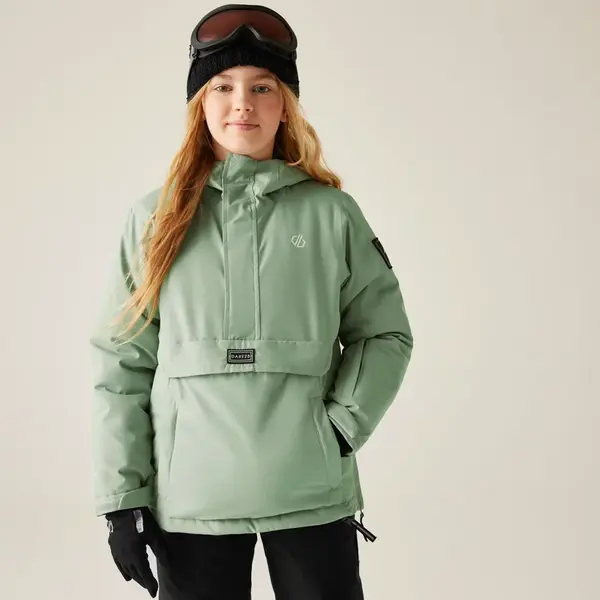 Dětská zimní lyžařská bunda dare2b freehand ii světle zelená 152
