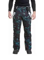 Pánské snb & ski kalhoty meatfly ghost černá/modrá l