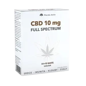 PHARMA ACTIV CBD 10mg Full Spectrum 30+15 tobolek