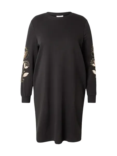 ONLY Carmakoma Šaty 'CARTERESA'  zmiešané farby / čierna