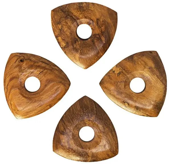 Timber Tones Moon Tones Indian Teak 4-Pack