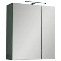 MID.YOU ZRCADLOVÁ SKŘÍŇKA, zelená, černá, 60/70/23 cm