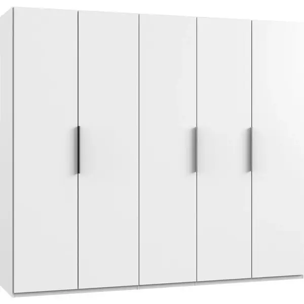 MID.YOU ŠATNÍ SKŘÍŇ S OTOČNÝMI DVEŘMI, bílá, 250/216/58 cm