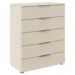 Rauch Möbel KOMODA, šampaňská, 80/100/42 cm