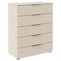 Rauch Möbel KOMODA, šampaňská, 80/100/42 cm