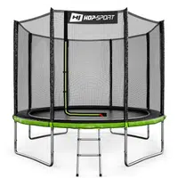 Zahradní trampolína 10ft (305cm) s vnější ochrannou sítí a žebříkem
