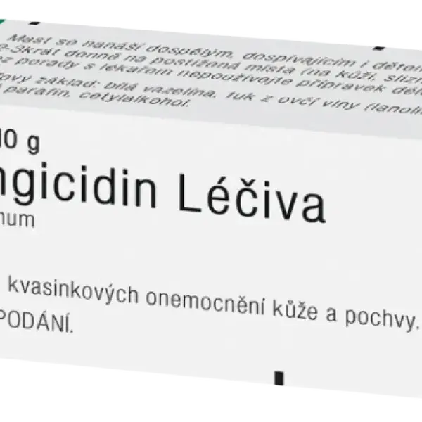 FUNGICIDIN Léčiva mast 10 g