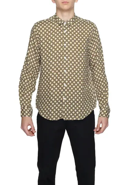 Gianni Lupo pánská košile s geometrickým vzorem