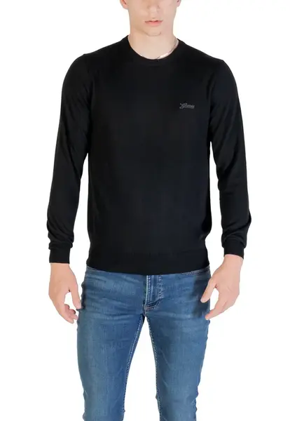 Černý svetr Guess s dlouhým rukávem