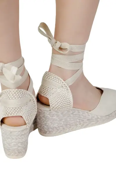 Dámske espadrilky na platforme