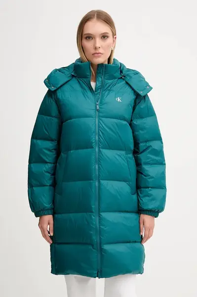 Péřová bunda Calvin Klein Jeans