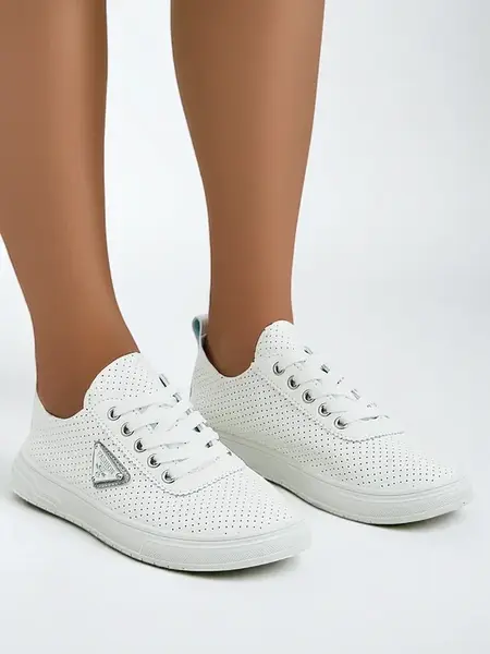 Resti Lace-up women's sporty shoes with a print Fennie