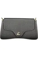 Černá kožená kabelka