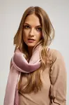 Marisse Smooth Scarf With Delicate Fringes