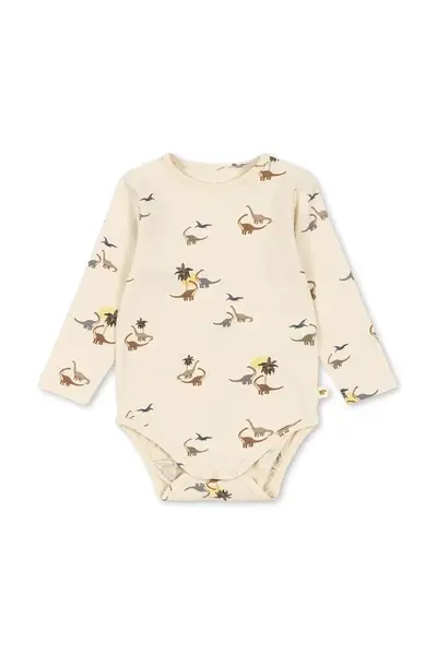 Kojenecké body Konges Sløjd BASIC LS BODY GOTS