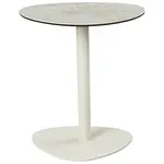 Belluti KONFERENČNÍ STOLEK, šedohnědá, šedobílá, kov, sklo, keramika, 50/50/54 cm