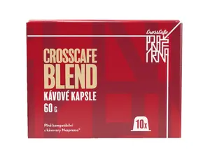 CrossCafe Pražírna Blend 70% Arabica 30% Robusta kávové kapsle 10 ks