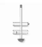 Simplehuman Koupelnové doplňky - Polička do sprchy závěsná, nastavitelná, nerez BT1101