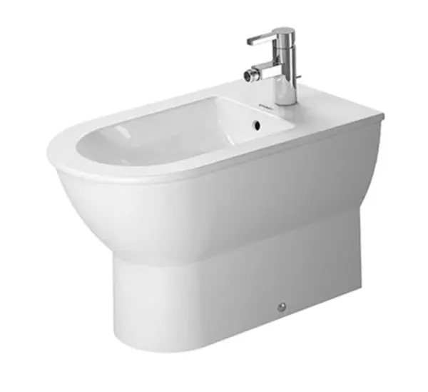 Duravit Darling New - Stojící bidet, s WonderGliss, alpská bílá 22511000001