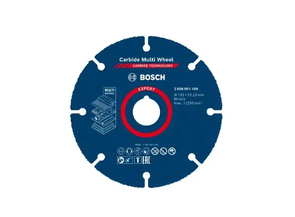 Bosch - Řezný kotouč 125x22,2 mm 2608901189