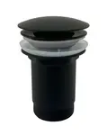 kielle Odtokové soupravy - Umyvadlová výpusť, ClickClack, kov, matná černá 30901134