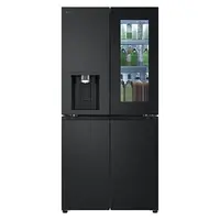 Chladnička multi door LG - E - 508 l - InstaView™ -ThinQ™- Černá/šedá